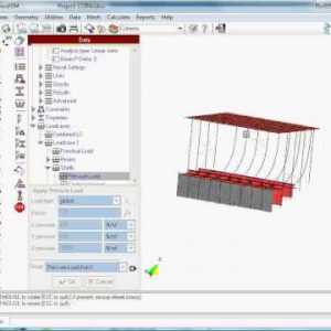 Assigning pressure loads over geometry