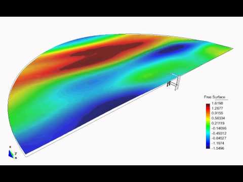 Simulation of an Oscillating Water Column device using SeaFEM